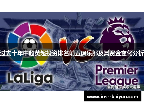 过去十年中超英超投资排名前五俱乐部及其资金变化分析